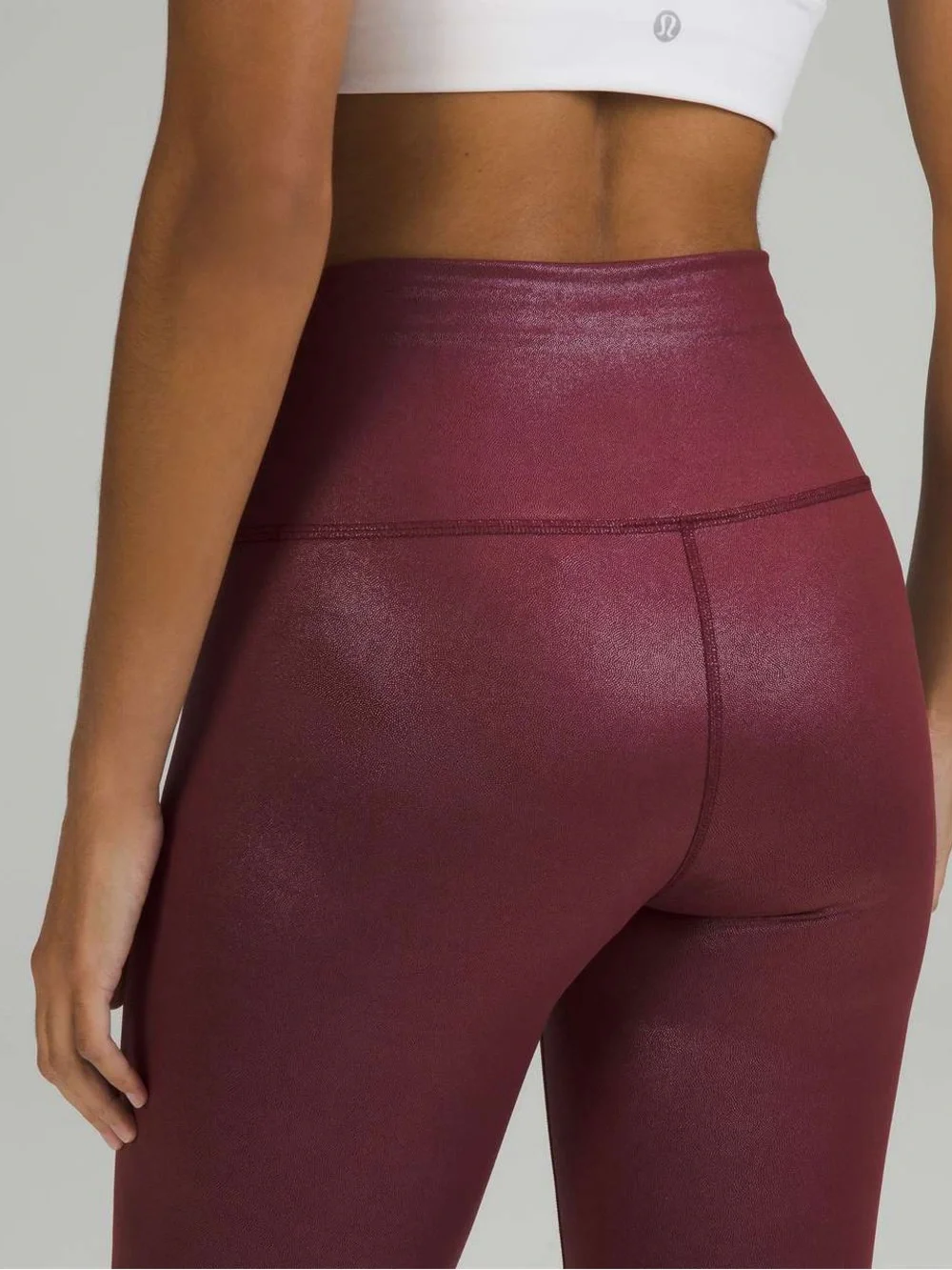 lululemon Wunder Train High Rise Tight Leggings - Radiate Foil